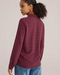 Блуза WE Fashion, Wine Red - фото 3