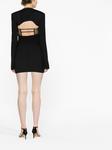 Nensi Dojaka платье мини Hybrid Jacket, черный - фото 3