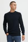Пуловер CASUAL FRIDAY Strick Kristian 0045 crew neck raglan knit 20504503, черный - фото