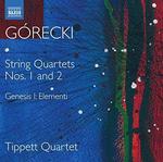 CD диск Gorecki / Tippett Quartet: Complete String Quartets 1 - фото