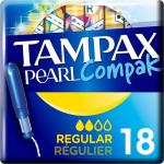 Тампоны Tampax Compak Pearl Regular, 18 шт. - фото