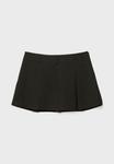 Юбка Stradivarius Pleated skirt, Black - фото 7