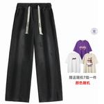 Джинсы унисекс JCUI, Черный - фото 3