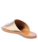 Сандалии Plage Curv из металлизированной кожи Pom d'Api, Laminato Ivory - фото 3