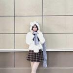 Шарф Женский Индивидуальная Поздравительная Открытка FireMonkey, Snow Tooth - фото 8