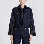 Джинсовая куртка женская синяя Dior - фото 3