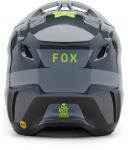 Мотокроссовый шлем FOX v3 divider mips, Grey - фото 3
