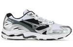 Кроссовки wave rider 10 'white black silver' Mizuno, белый - фото 2