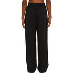 Широкие брюки с двойной талией MSGM, черный - фото 5