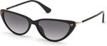 Очки GUESS GU7656 Shiny Black/Gradient Smoke One Size - фото