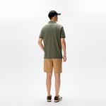 Мужская поло Tommy Hilfiger, серо-зеленый - фото 5