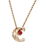 Женское рубиновое ожерелье beige CHANEL - фото 4