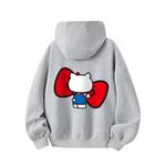 Худи Hello Kitty унисекс Sanrio, хаки - фото 5