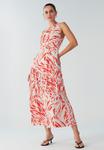 Платье BWLDR FABIO, Coral Abstract/Light Red - фото