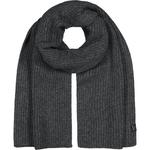 Шарф мисон шарф Barts, цвет dark heather - фото