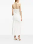 Платье макси со сборками Bardot, белый - фото 3
