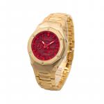 Casio Электронные часы серии Retrofit, унисекс, с красным циферблатом - фото 4