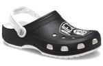Кроссовки brooklyn nets classic clogs 'black white' Crocs, черный - фото 3