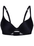 Бюстгальтер балконет Sassa Spacer BH mit Bügel, черный - фото