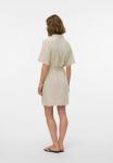 Платье Vero Moda THEA KURZES, Moonbeam/Off-White - фото 2