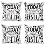 Чехол для подушки Abakuhaus, черный - фото