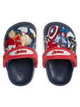 Мюли Crocs Fl Avengers Patch Clog T Clog 207068, темно-синий - фото 5