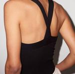 Майка женская LNA, черный - фото 2