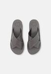 Мюли WEDGE CROSS flip*flop, серый - фото