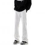 Джинсы унисекс Sunsetmonent, Белый - фото