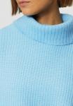 Джемпер OVERSIZED MIT ROLLKRAGEN s.Oliver, светло-голубой - фото 3