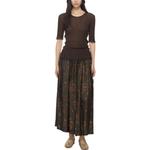 Юбка миди Gillian UMA WANG, коричневый - фото 3