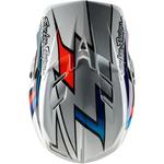 Шлем Troy Lee Designs D4 Composite Mips Troy Lee Designs, Frames White/Silver - фото 9