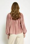 Блуза PEPPERCORN Button-down blouse, Ash Rose/Pink - фото 3