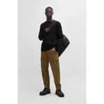 Лонгслив BOSS Tempesto, черный - фото 5