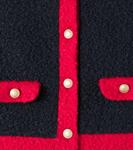 Жакет из букле Patachou, Marine - фото 3