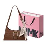 NOMK Женская наплечная сумка, Coffee - фото