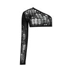 Топ Rick Owens Maglia Ziggy Top, черный - фото