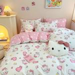 100% Cotton Print Пододеяльник Sanrio, Cute Kt - фото 4