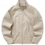 STONE ISLAND Куртка с логотипом на молнии, Light Umber - фото