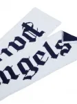 Шарф с логотипом Palm Angels, белый - фото 2
