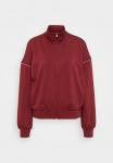 Толстовка ONLY Tall ONLMILA ZIP LOOSE, Cabernet/Cloud Dancer/Dark Red - фото 5