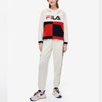FILA FUSION Свитшоты Women's Maltose White - фото 5