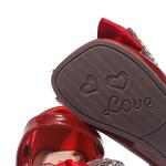 Детская кожаная обувь для детей ABCdoukids, бургундия - фото 4