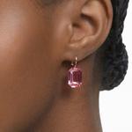 Серьги-капли Millenia Crystal Swarovski, розовый - фото 7