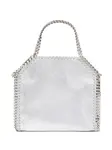 Сумка-тоут Tiny Falabella Stella Mccartney, серебристый - фото 2