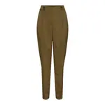 Брюки Vero Moda Vigga dress, зеленый - фото 3