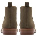 Ботинки женские Clarks на каблуке, зеленый - фото 4