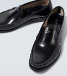Кожаные мокасины Prada, Nero - фото 3