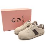 Женские туфли для скейтбординга, увеличивающие рост JOSINY, Ecru - фото