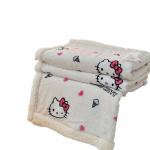 Плед Hello Kitty My Melody розовый Sanrio, Blanket-белый Kuromi - фото 9